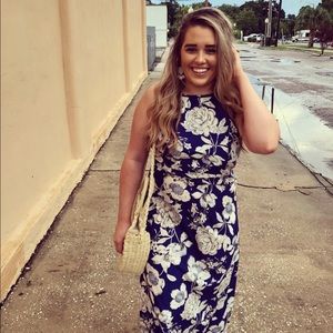 Maxi dress. Worn once.